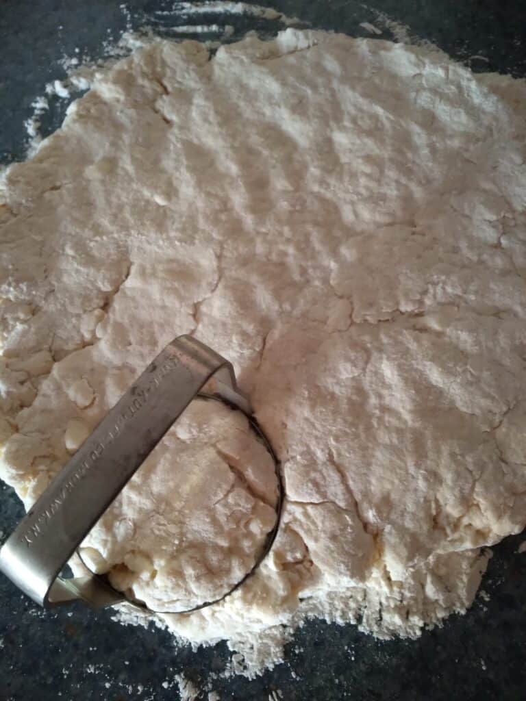 fluffy biscuit dough