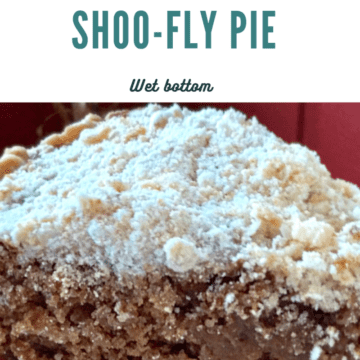 Amish shoo-fly pie