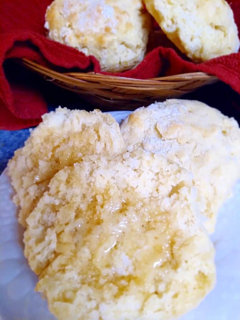 Amish homemade biscuits