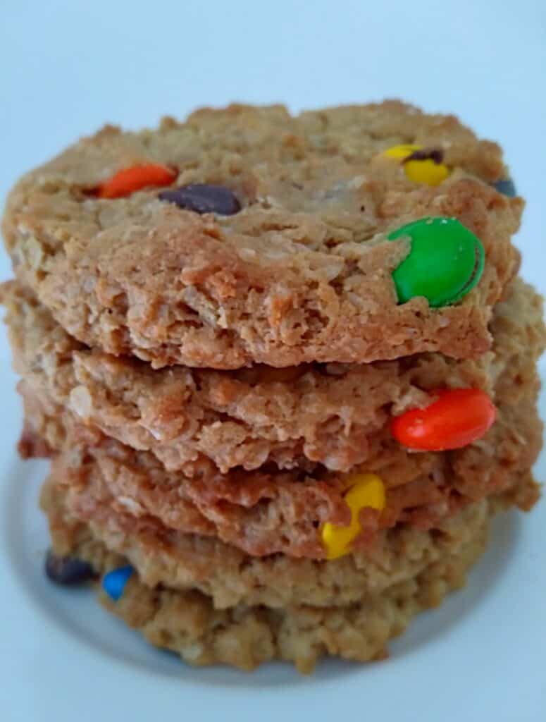 monster cookie stack