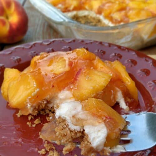 layered peach delight