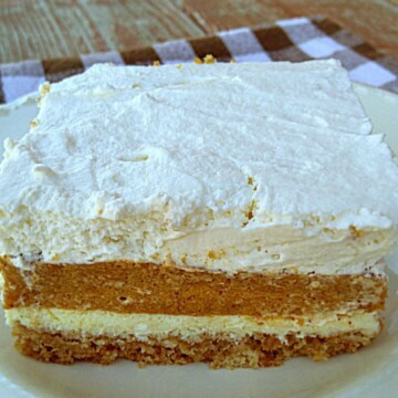 Amish pumpkin torte