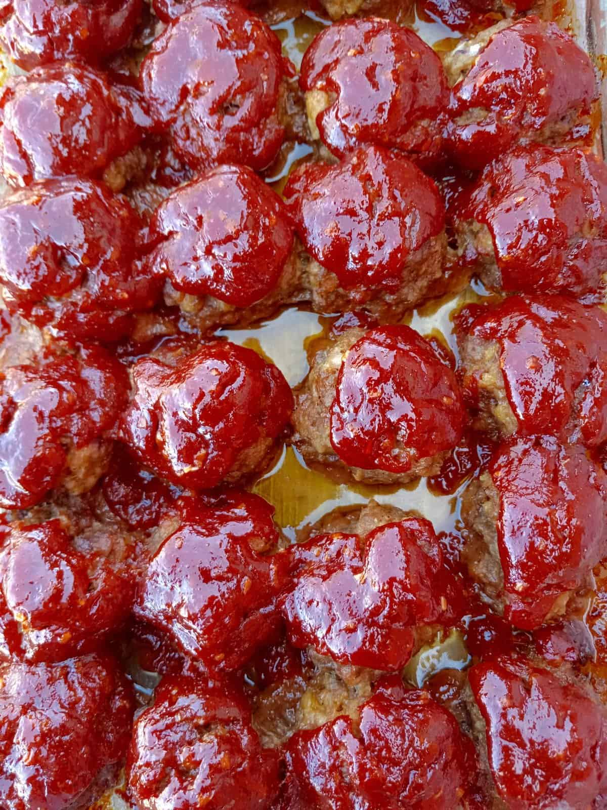 Homemade BBQ Meatballs in Oven (Amish Recipe) Amish Heritage