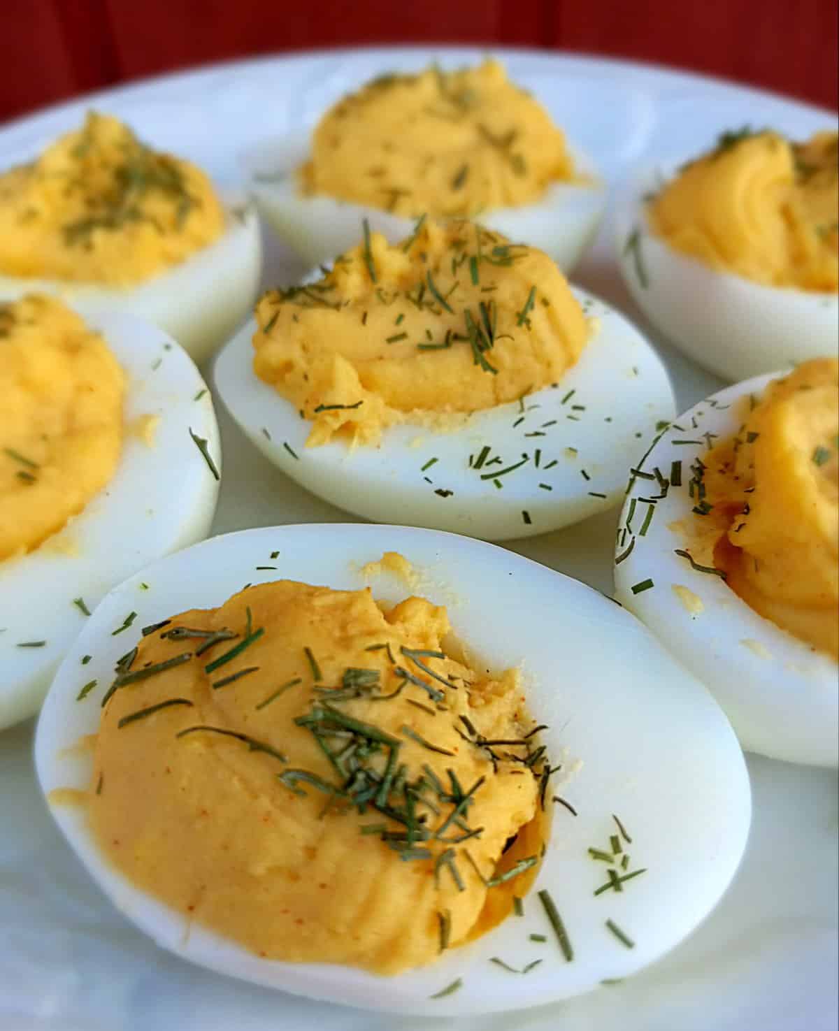 Amish deviled eggs