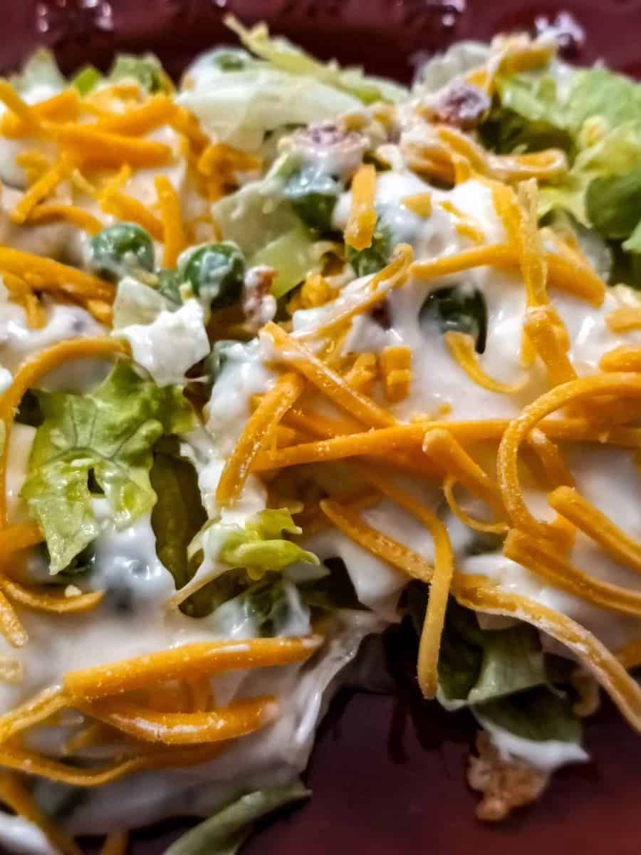 Old-Fashioned Amish 7 Layer Salad Recipe - Amish Heritage