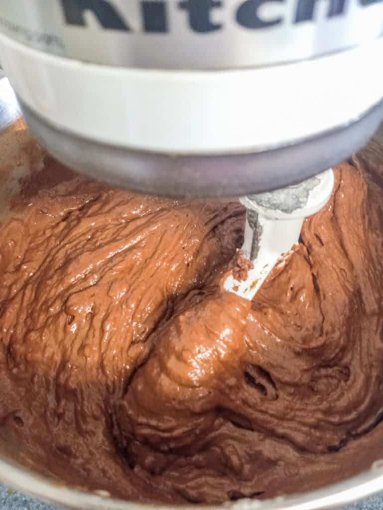 chocolate cookie batter
