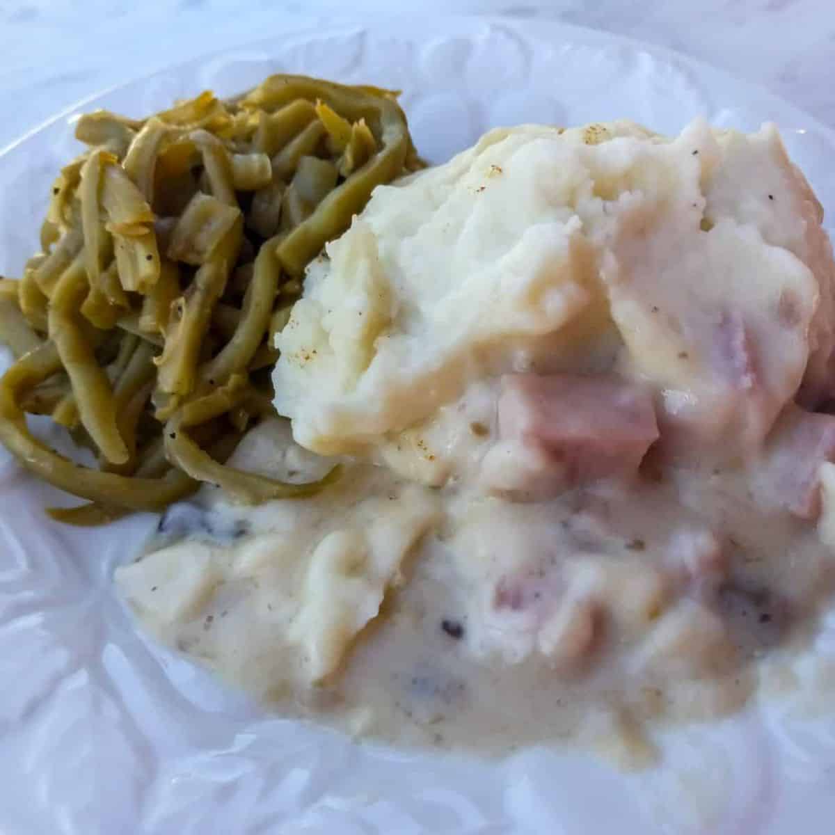 Underground Ham Casserole (Amish ham and potato recipe)-image