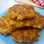 stack of Pennsylvania Dutch corn fritters