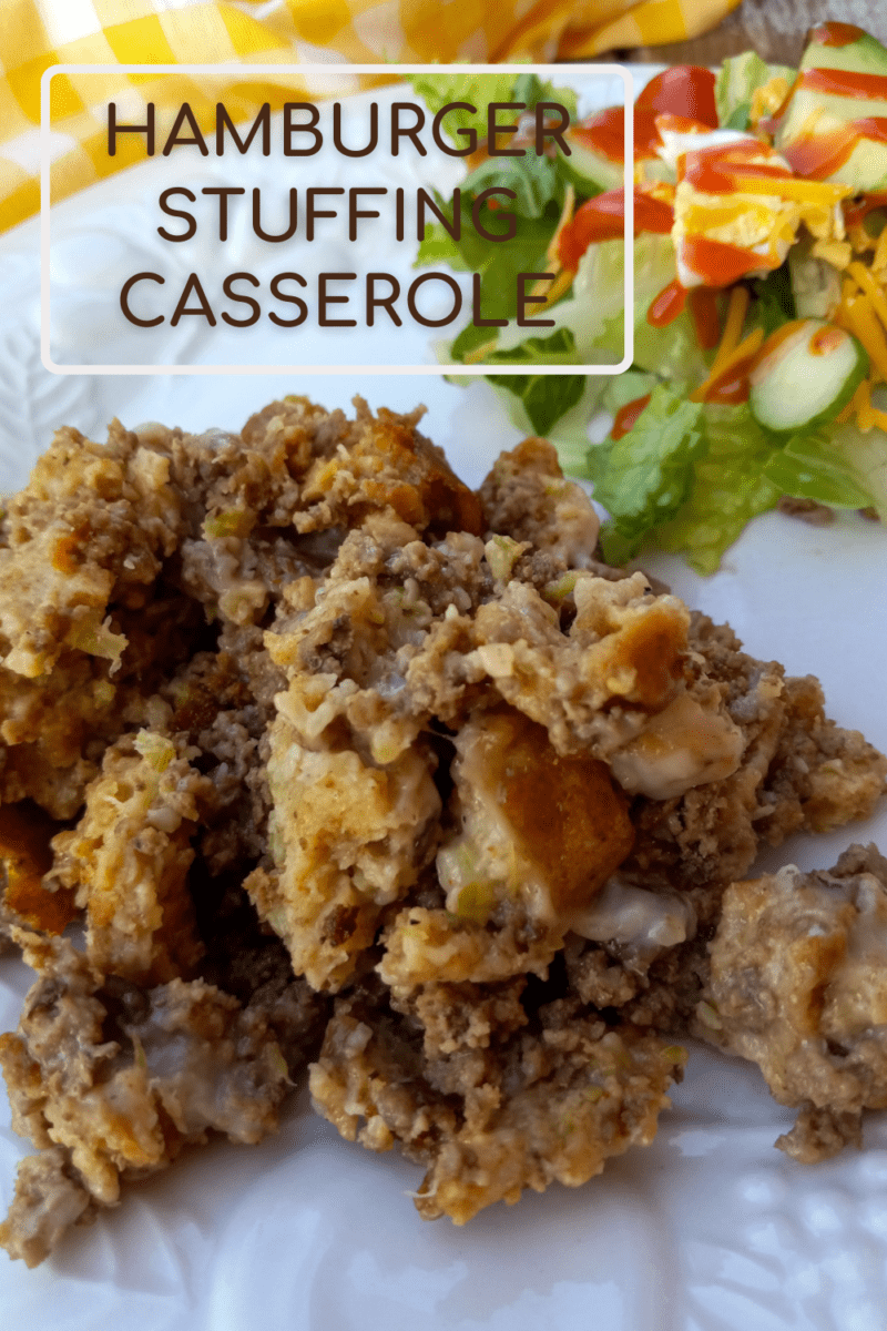 Hamburger Stuffing Casserole (Amish Recipe) Amish Heritage