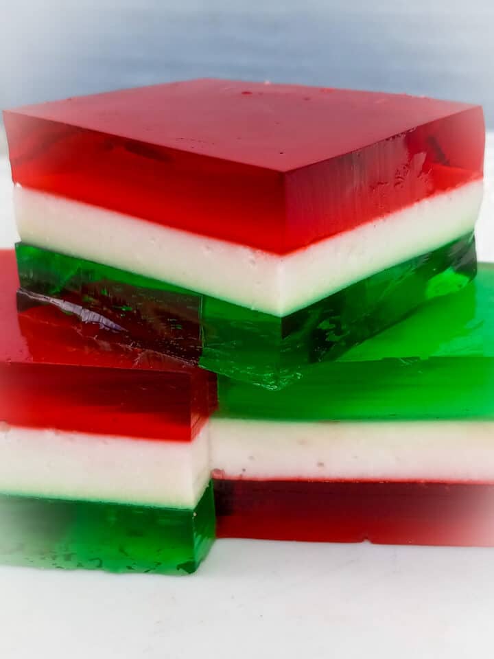Layered Finger Jello Recipe (Layered Jello) Amish Heritage