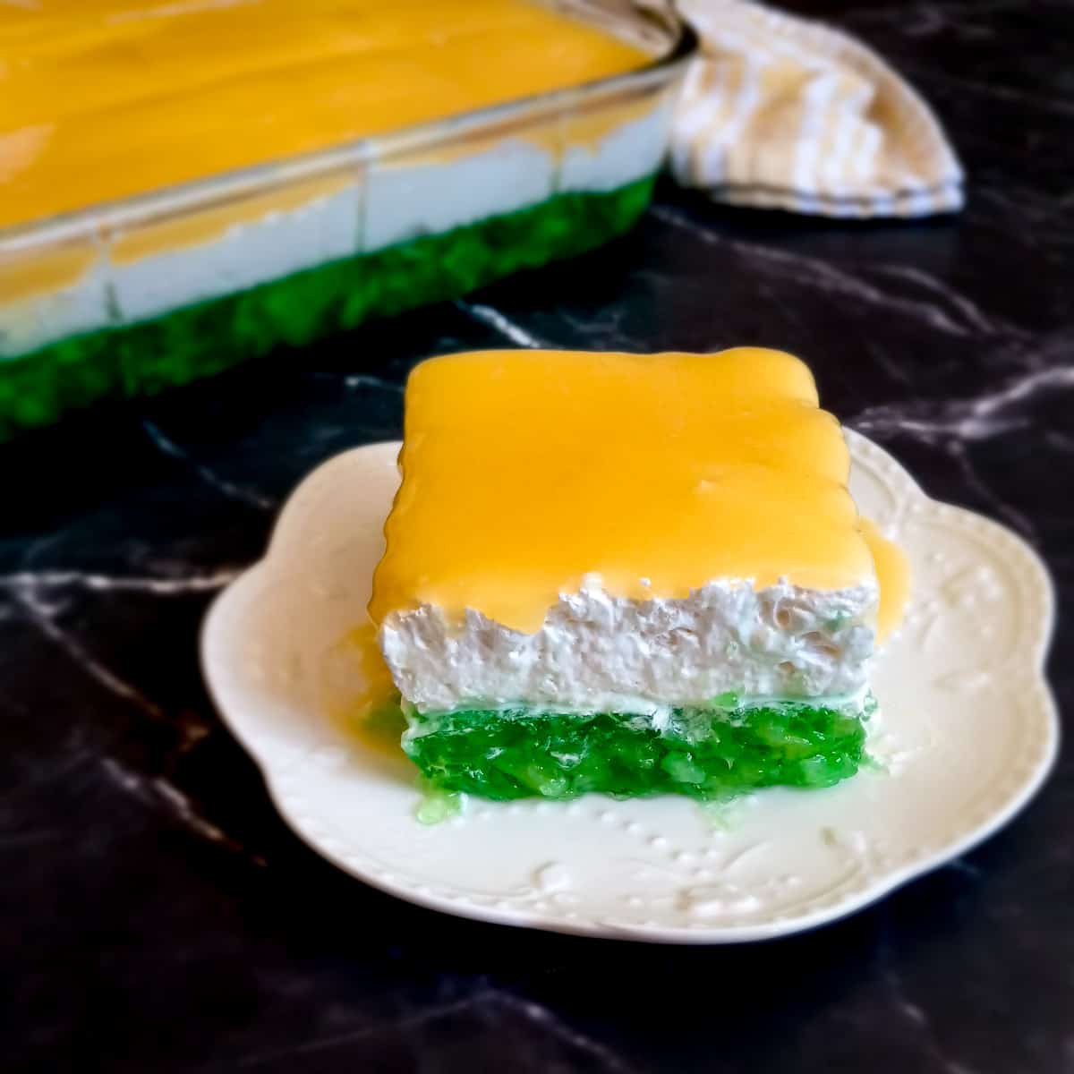 Indiana Salad (Jello Layered Salad) Amish Heritage