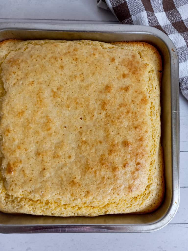 a 9" pan of cornbread.