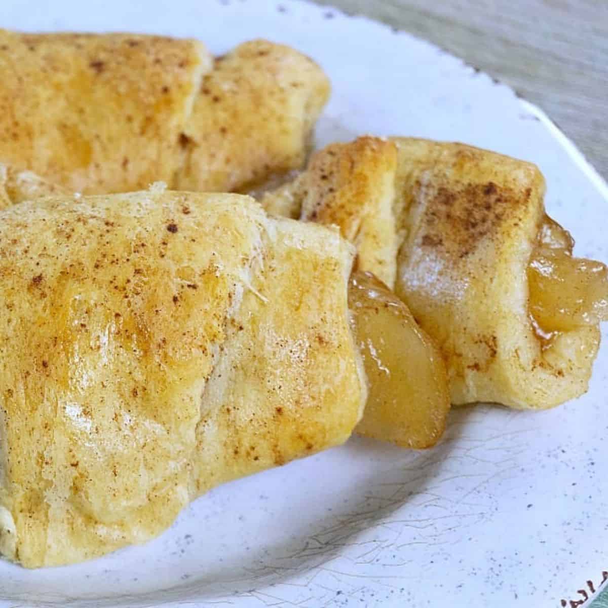 honey apple crescents
