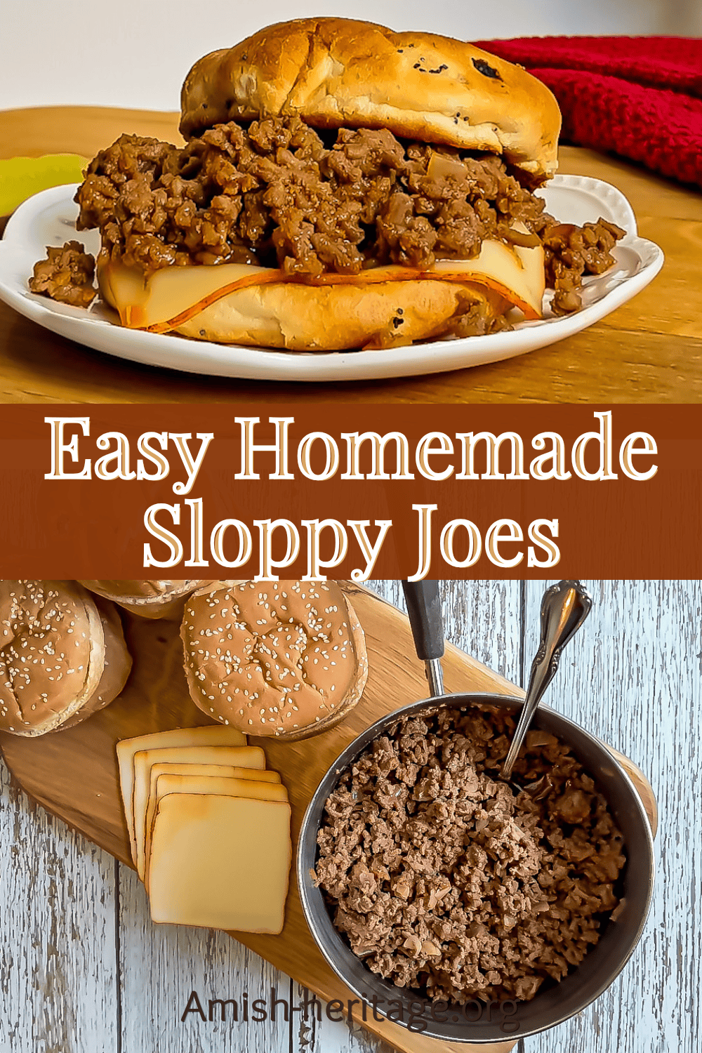 Easy Old-Fashioned Sloppy Joe Recipe - Amish Heritage